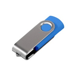 Флеш-память под логотип 8 Гб USB TWISTER 2.0, голубой 
